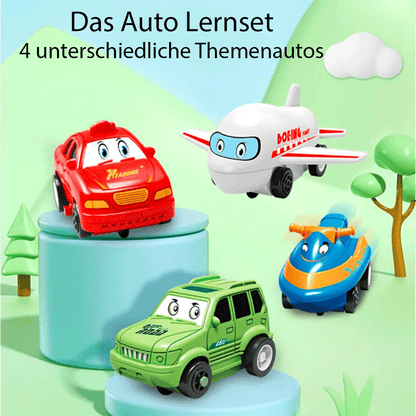Lern, Puzzle, Schienenauto